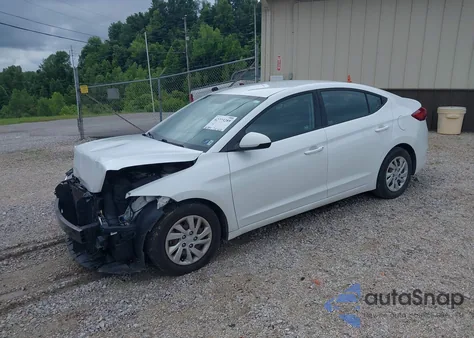 2018 Hyundai Elantra Se из США, поврежденный, VIN 5NPD74LF9JH348632